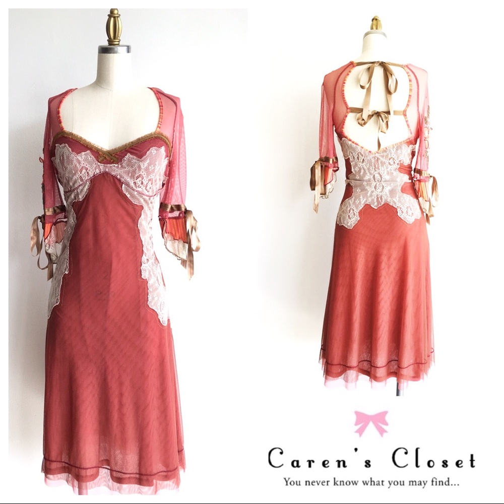 Shirt Passion Italia Mesh Ribbon Dress